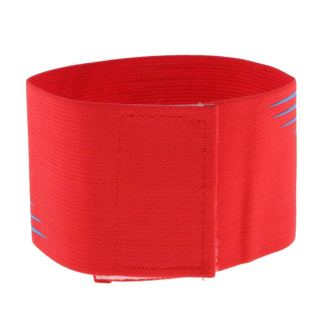 Armband Football Sports Arm Band Hockey Rugby Anti- Red