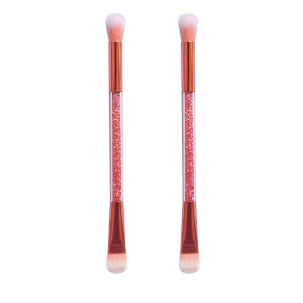 2x Eyeshadow Brushes Professional Shinny Soft  up Tool for Concealing