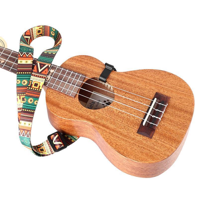 Adjustable Thermal Transfer Ribbon Ukulele Strap Belt Durable Guitar Sling