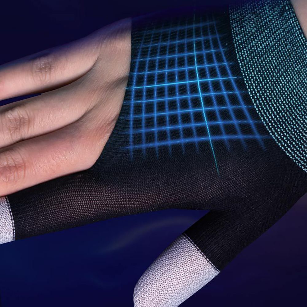 Nylon Mobile Game Finger Sleeve Finger Gloves Fingertip Cover For Gamer