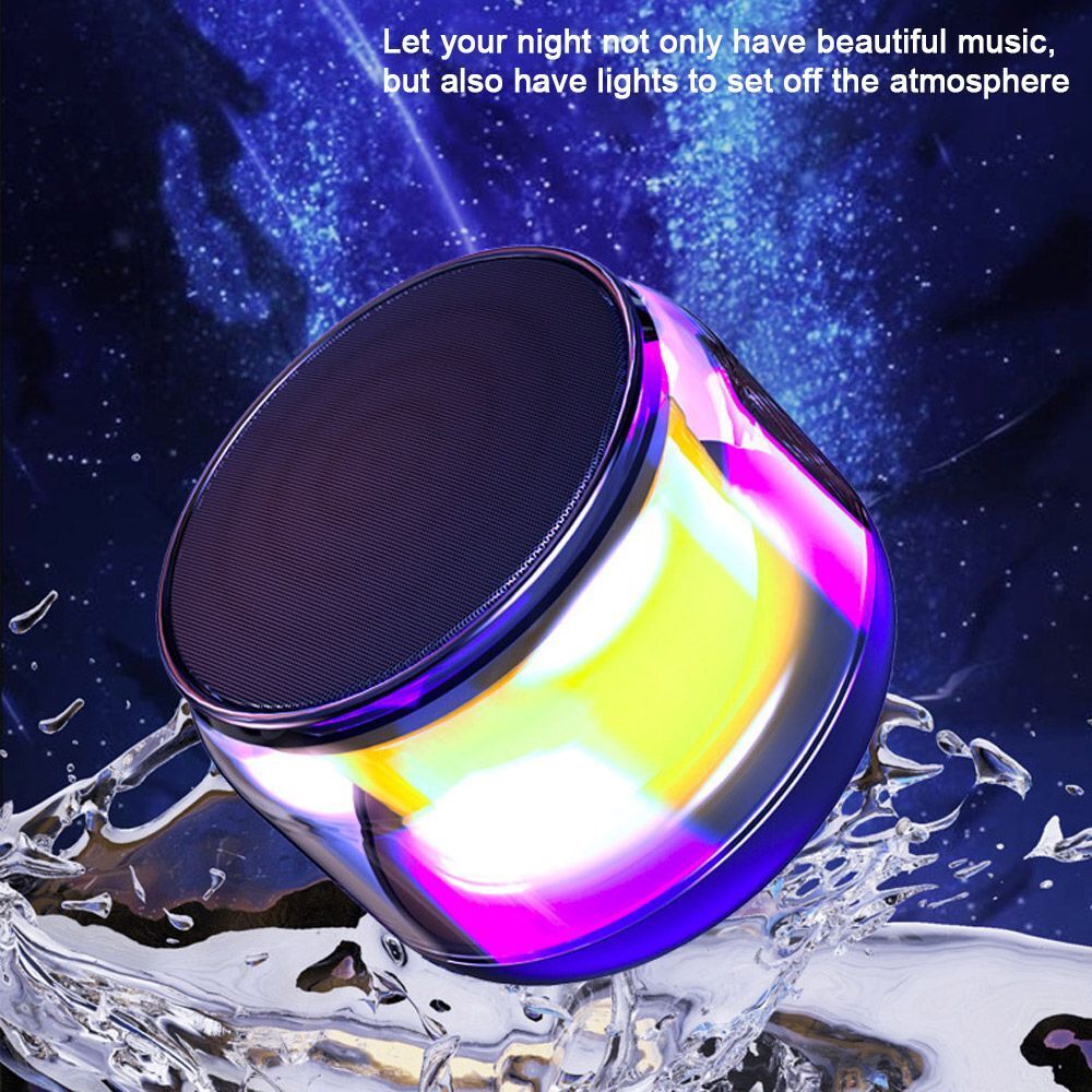 Portable Mini Bass Outdoor Stereo Sound Wireless Colorful Bluetooth Speaker