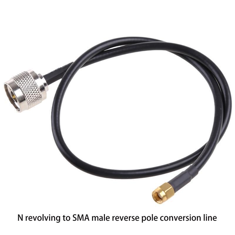 RP-SMA Male to N Male Plug RG58 Cable Low Loss Coax Cable RF Coaxial Cable