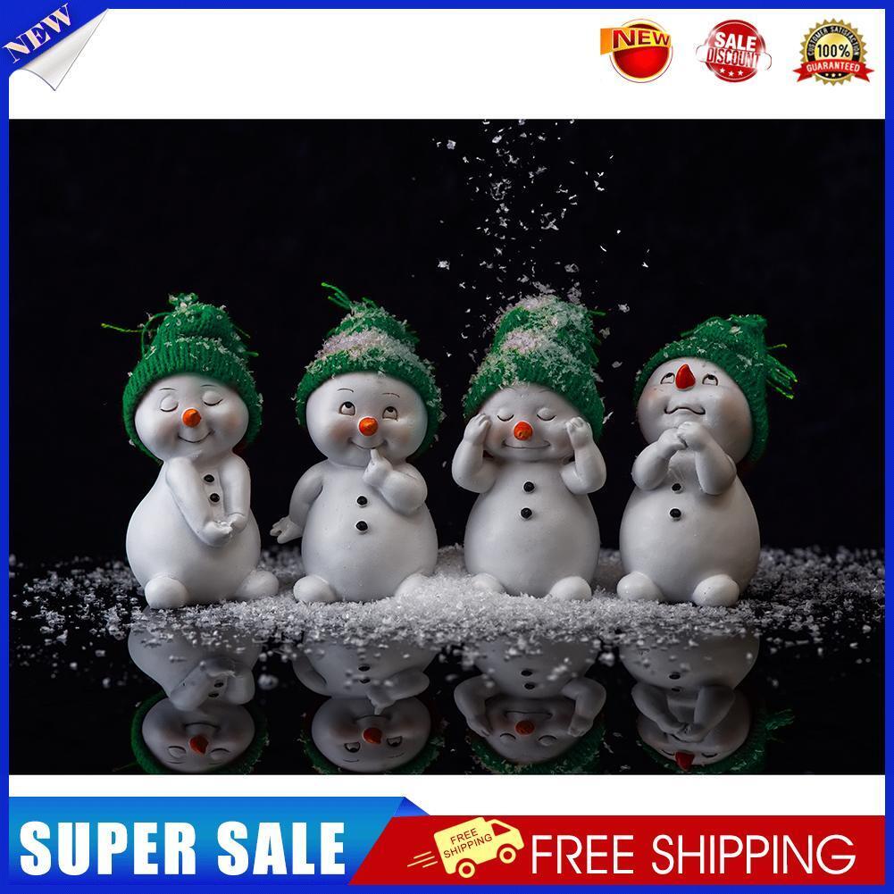 Cute Snowman 5D DIY Full Round Diamond Painting Mosaic Art Decor Beadwork