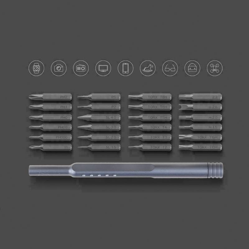 Mini 24 in 1 Precise Screwdriver Bits Kit Set Phone Laptop Mobile Camera Repair