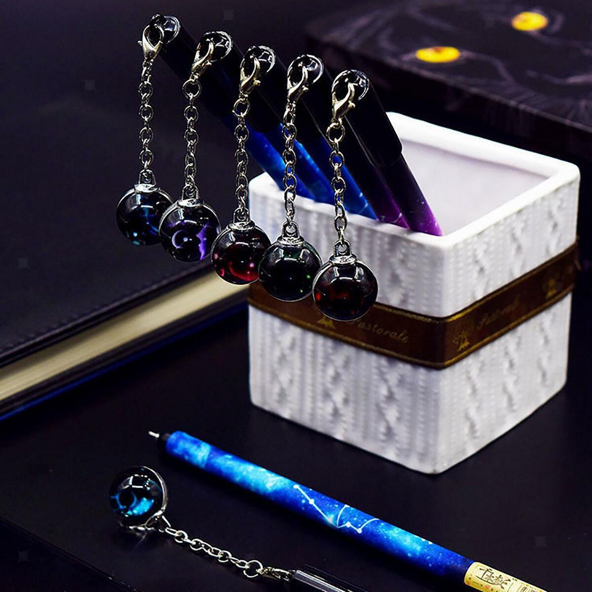 12Pcs Constellation Pendant    Writing Stationery Supply