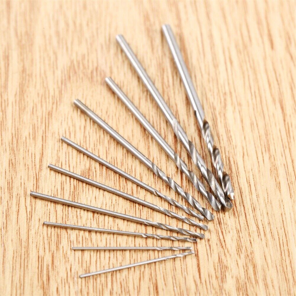 New Mini Micro Hand Drill + 10Pcs Twist Drills for Wood Jewerlry Plastic Rubber