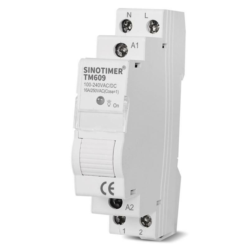 100~240V AC/DC Wifi Smart Timer Switch 16A Remote Control by Tuya APP Alexa