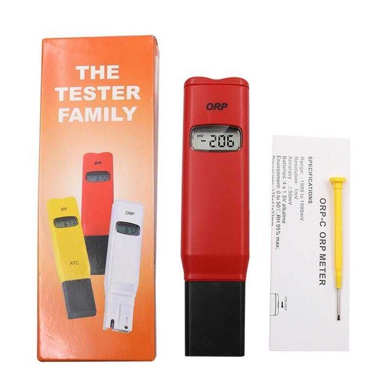 ORP Digital Water Tester ±50mV High Accuracy Water Quality Tester Pen 1mV
