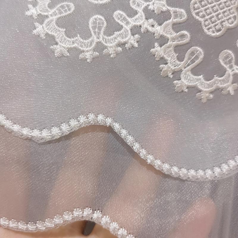 False Collar Shoulder Embroidery Collar Detachable Collar Venise Lace Up