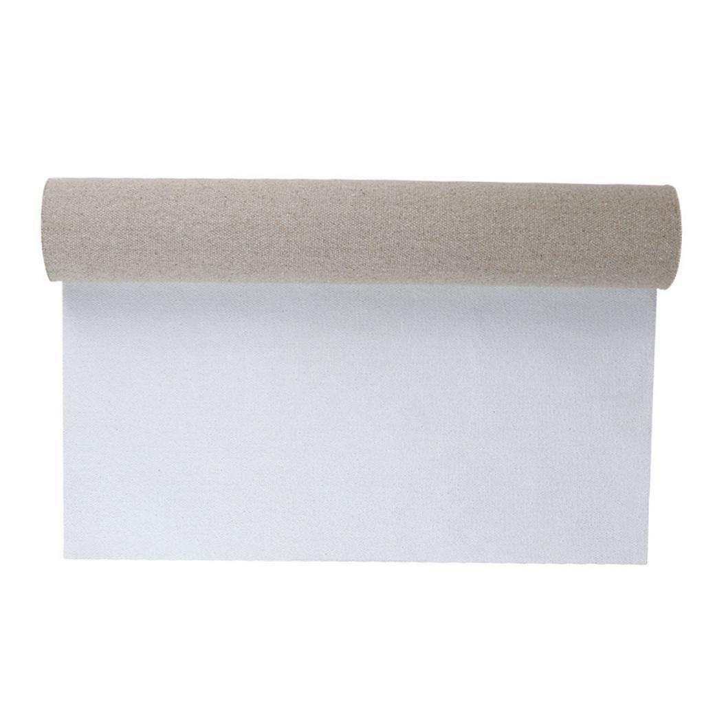 2x Blank Linen Canvas Oil Acrylic Watercolor Hobby Painting Stretched Canvas
