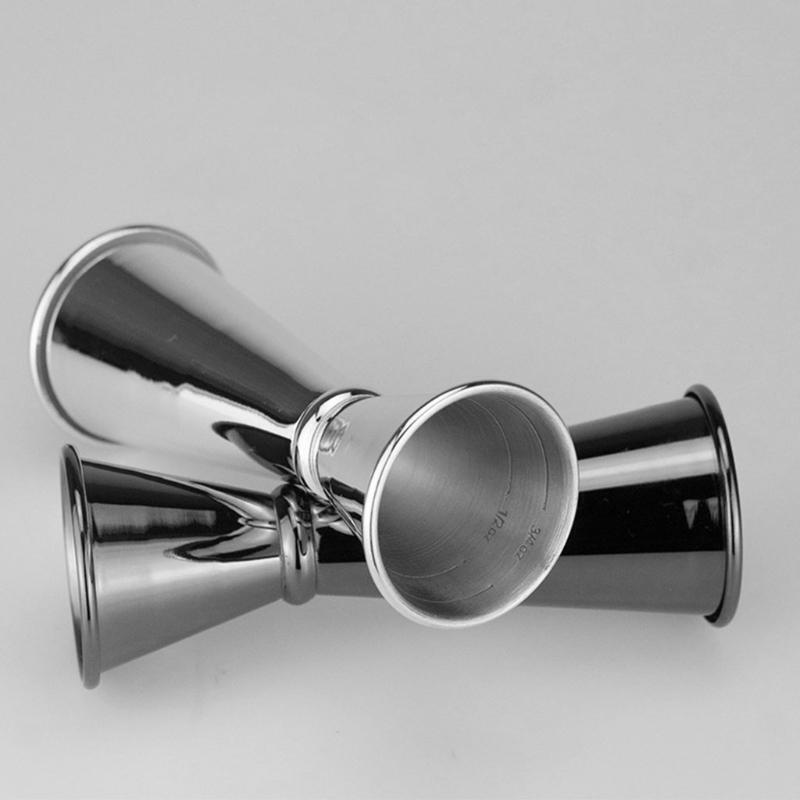 Double Cocktail Jigger Japanese Design Stainless Steel Bar Jigger Measuring Cup