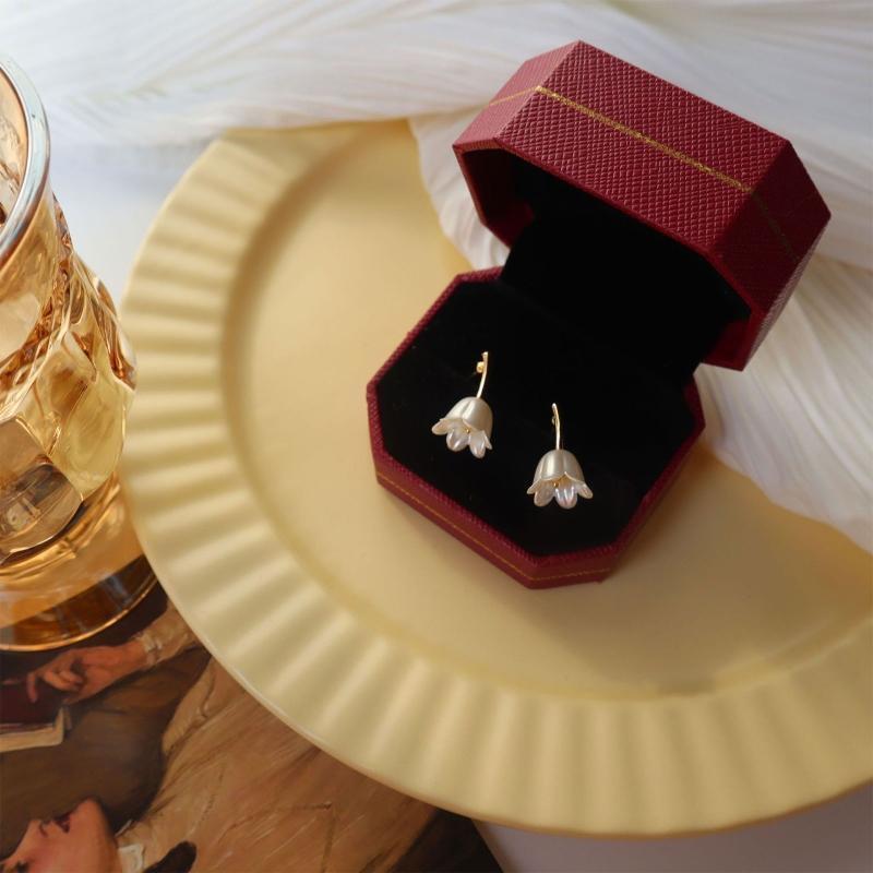 Earring Jewelry Case for Wedding Engagement Birthday Anniversary Holder Display