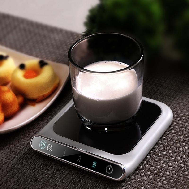 Office Beverage Heater Electric Heating Coaster USB Coffee Mug Warmer Mat