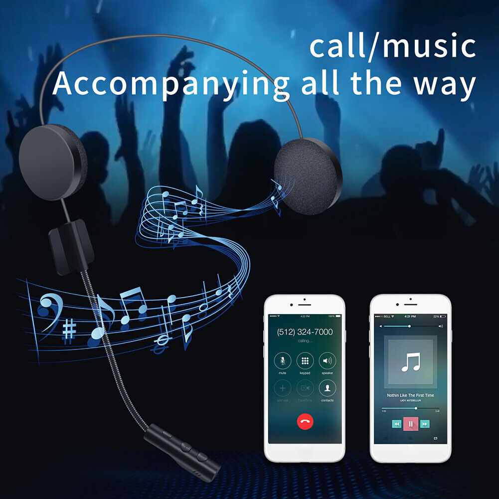 Outdoor Helmet Earphone Automatic Answering Helmet Stereo Music Earphone