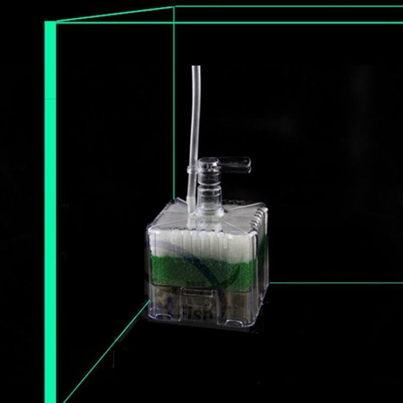 Fish Tank Water Filter Marine Protein Skimmer Separator with Pump for Aquarium