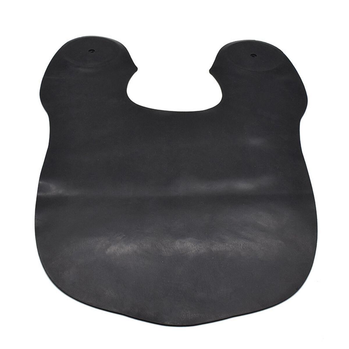 Rubber Salon Barber Cape Barber Shop Washable  Shampoo Black