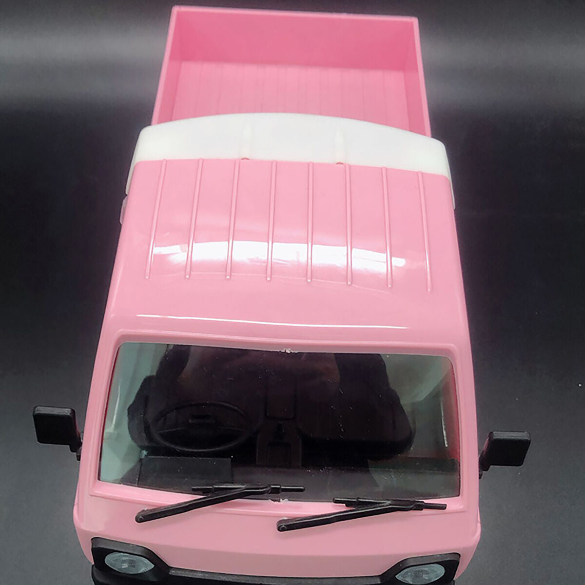 For WPL D12 RC Truck DIY Decoration Car Front Wind Deflector Baffle Upgrade Kit