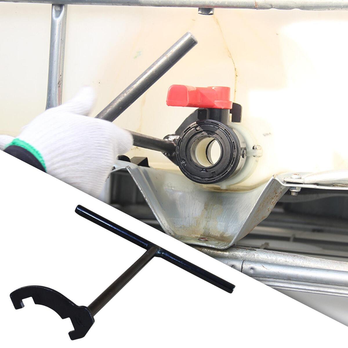 Durable Ton Barrel Valve Wrench Opener Lid Wrench Iron Tool Supplies