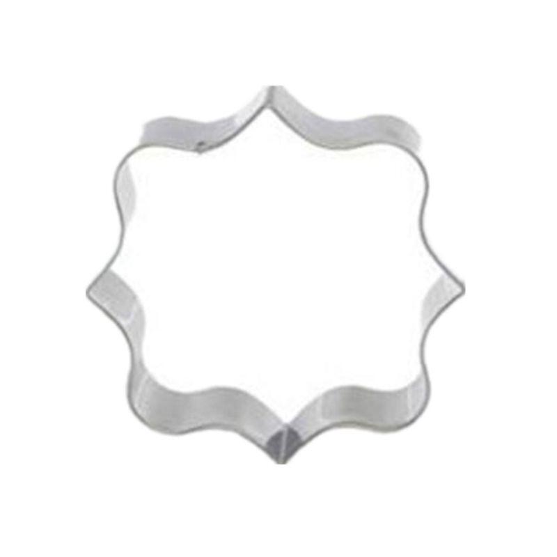 3Pcs Stainless Steel Sugar Biscuit Mold Cookie Cutter Frame Decorating Baking