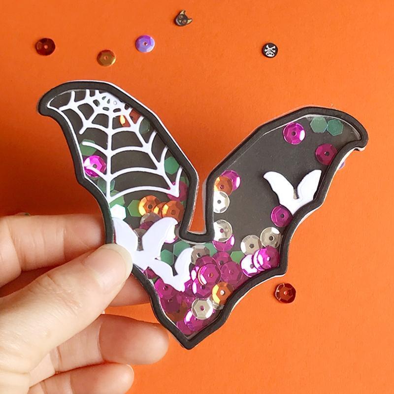 Halloween Bat Spider Web Cutting Dies Photo Album Decoration Accessories DIY
