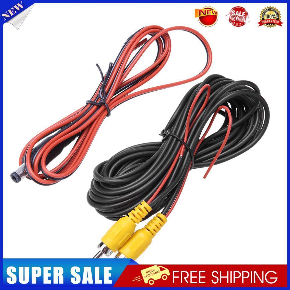 6m RCA Video Cable for Car Rear View Camera Parking Reverse Backup Camera