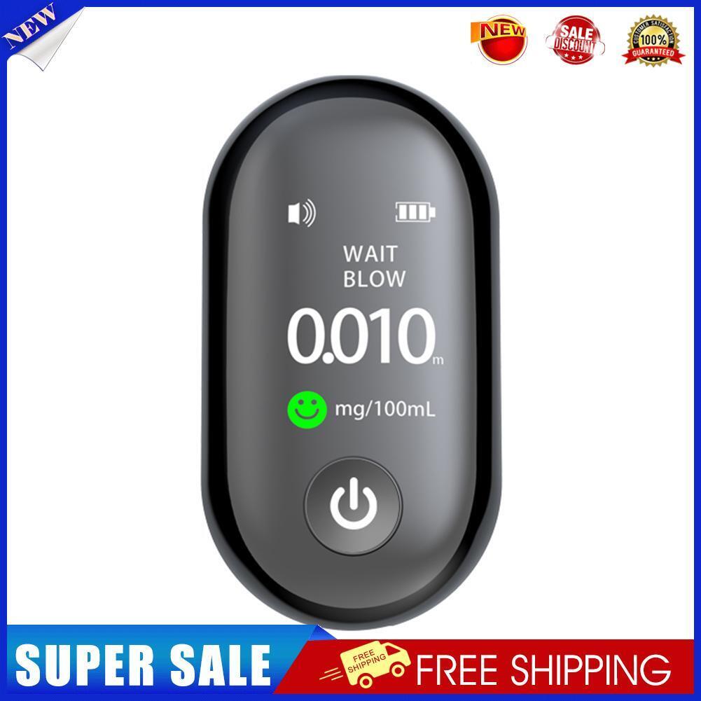 Professional Breath Tester 0.96FTF Screen USB Rechargeable Breathalyzer