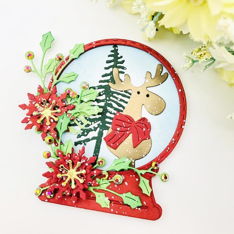 Ball Invitation Cutting Dies Greeting Invitation Message Card Photo Album Making