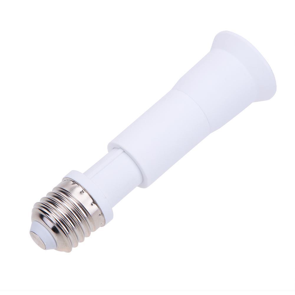 2pcs E27 to E27 Extension Adapter Light Bulb Lamp Socket Bulb Converter 60W