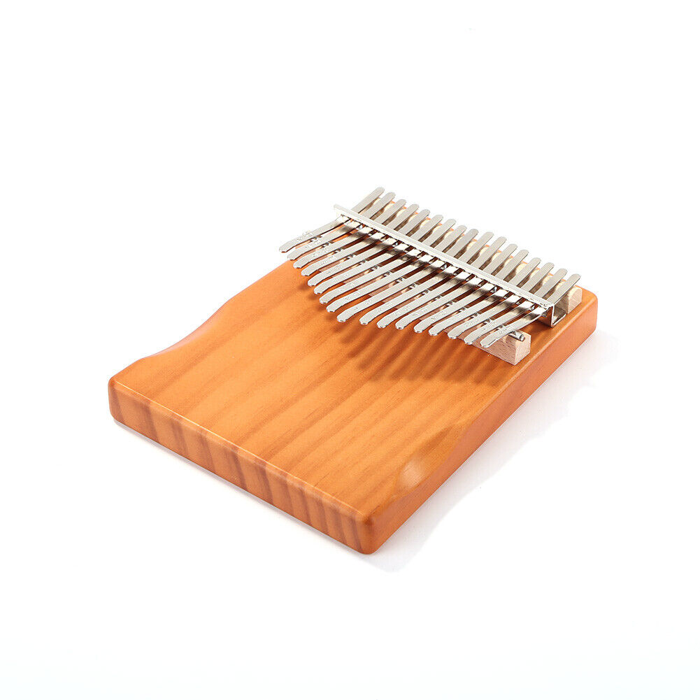 Pine Wood Kalimba Percussion Musical Instrument 17 Keys Thumb Piano (B)