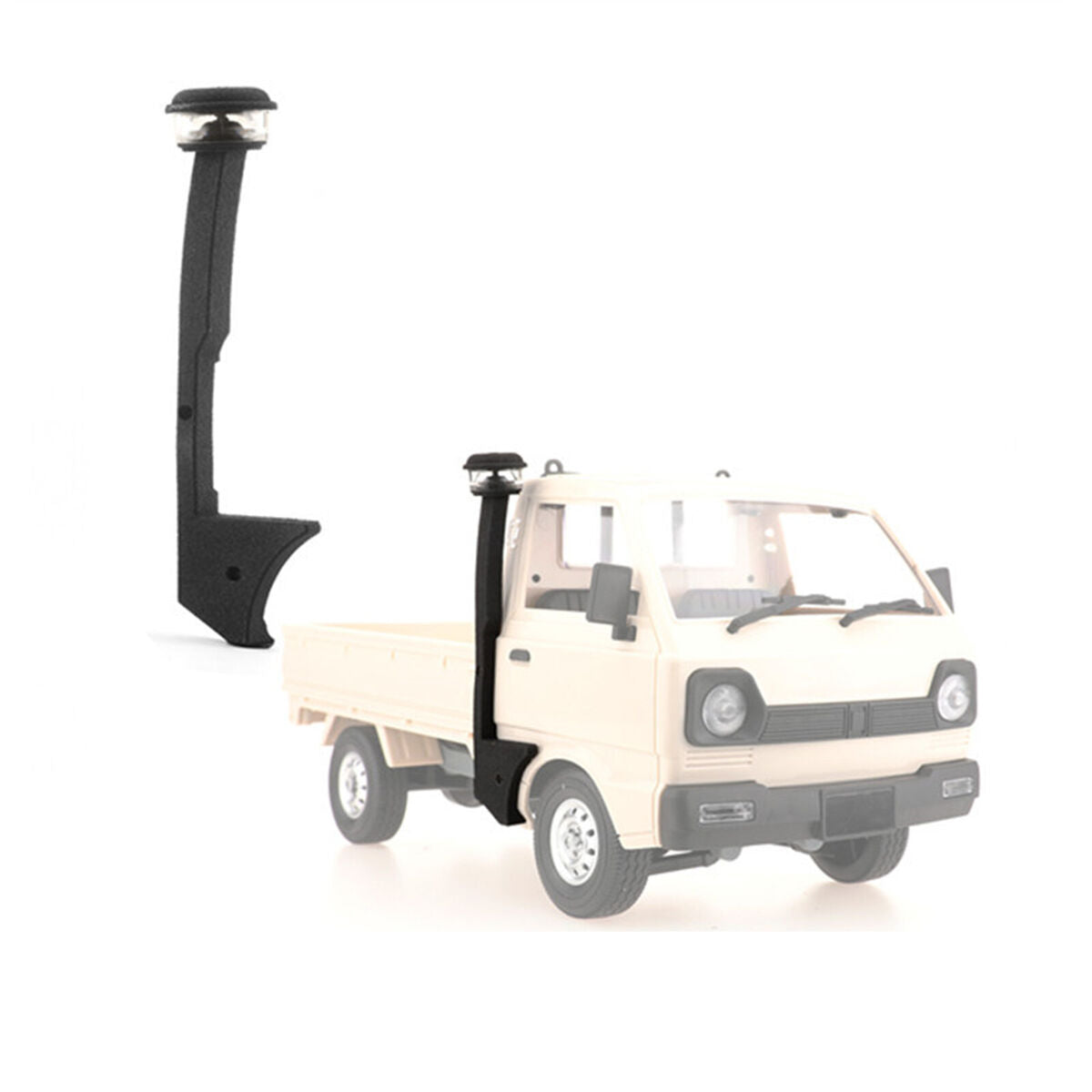 Air Intake DIY Wading Hose Dust Collecting Cover for 1/16 WPL D12 Mini RC Truck