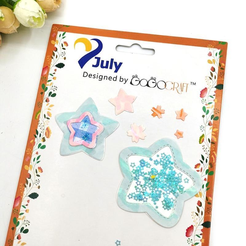 Stars Cutting Dies Stencil Template Mold Carbon Steel Material Household Tools