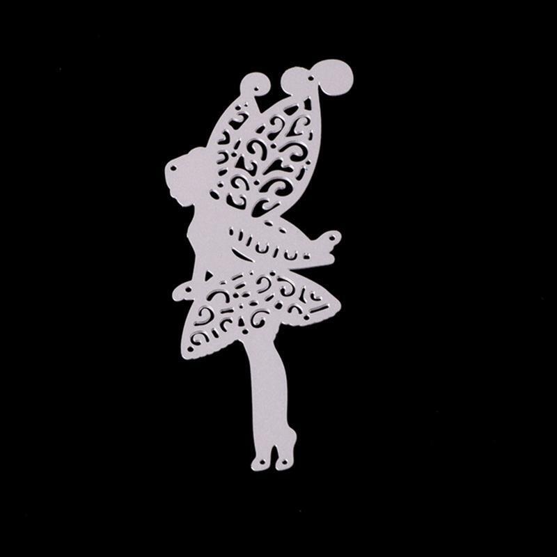 Metal Die Cuts Carbon Steel Stencils Fairy Cutting Dies for Greeting Cards