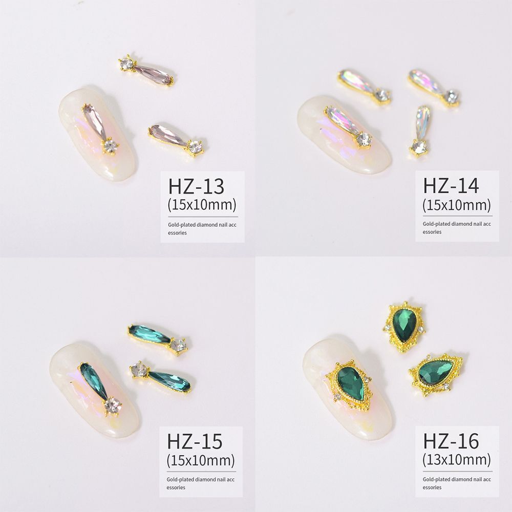 Manicure Decorations Nail Gems Nail diamonds Crystal Charms Alloy Rhinestones