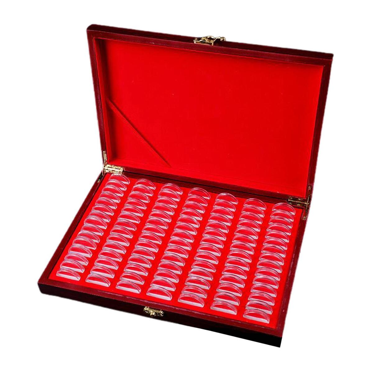 Coin Capsule Collectors Collection  Display Case for Safety