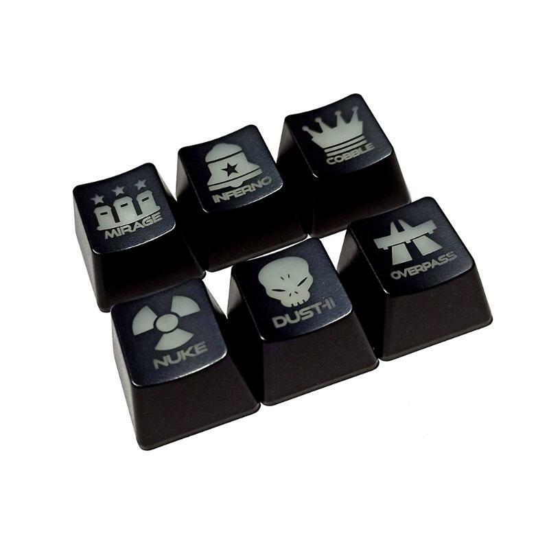 ABS Keycaps OEM Profile Translucent Keycap Replacement for Mechanical Keyboard