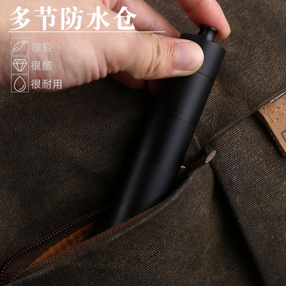Aluminum Alloy Medicine Seal Waterproof Canister EDC Tool Capsule Bottle