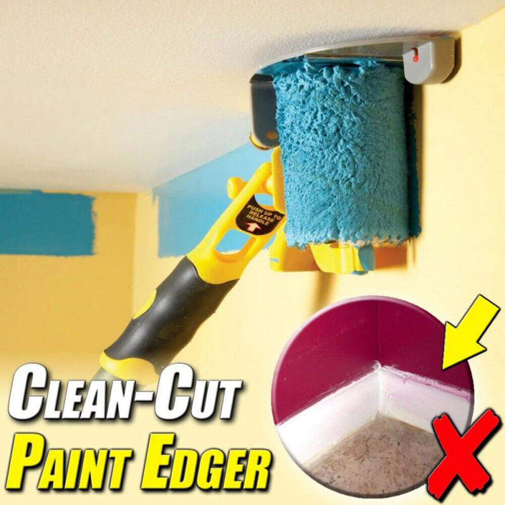 Household Wall Paint Roller Brush Edger Kit DIY Ceiling Door Painting Tools