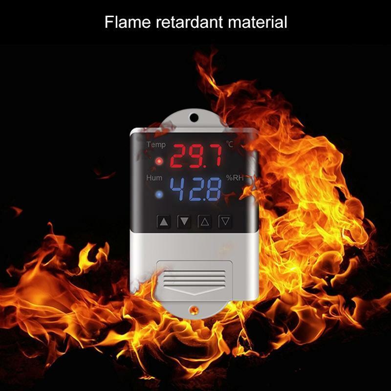 Thermostat Humidistat AC 110V 220V Temperature Humidity Controller for Incubator