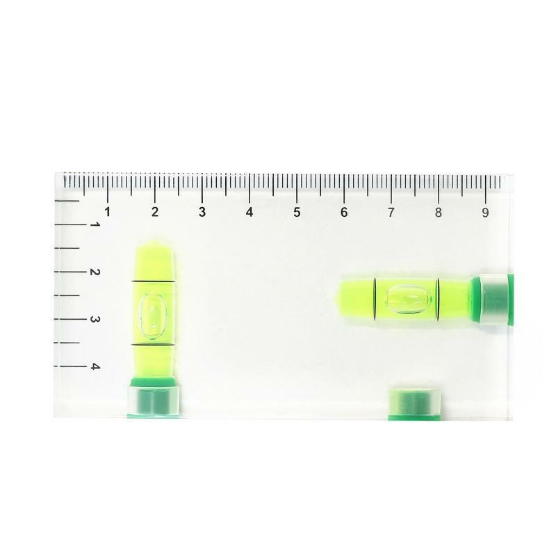 Transparent T-Type Multi-Functional Level Bubble Two-Way Level with Magnet Scale