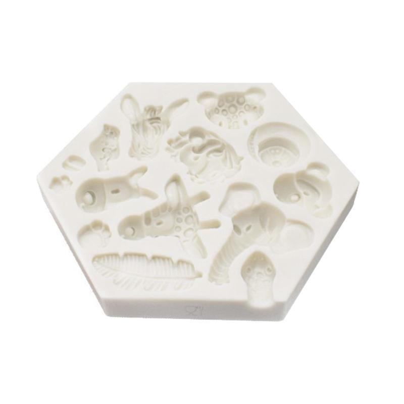Chocolate Moulds DIY Fondant Cake Mold Baking Tools Great Gift for Baking Lovers