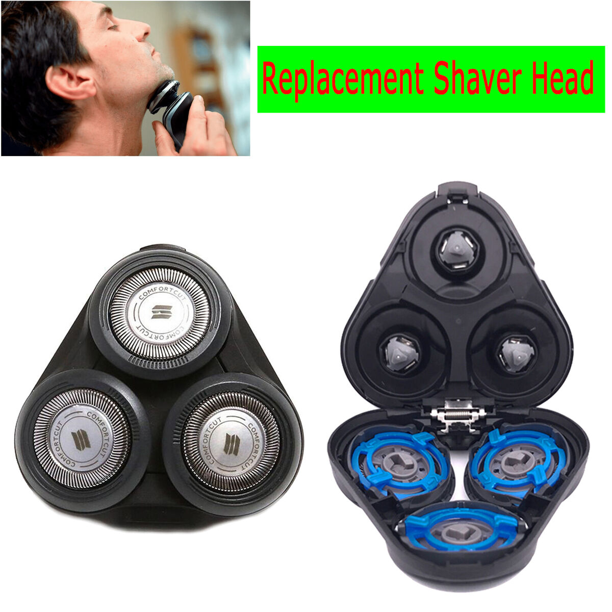 Replacement Shaver Head Blade For Razor Shaver SH70 SH50 RQ10 S5000 S7000 S9000