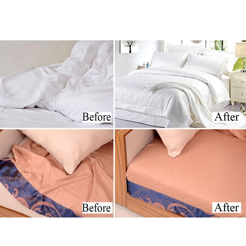 Suspenders Straps Clothes Pegs Blanket Grippers Bed Sheets Buckle Mattress Clip