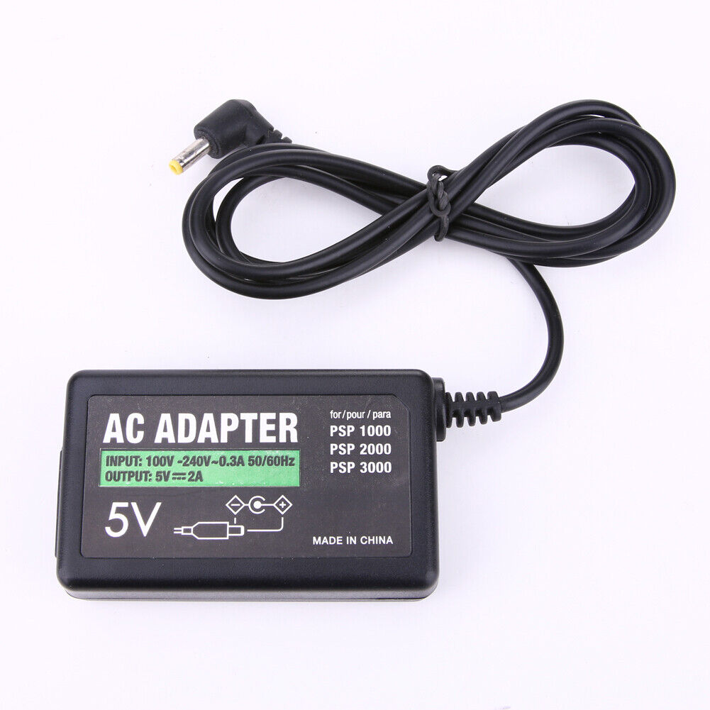Charger Wall Home AC Adapter Power Cable for Sony PSP1000 2000 3000 EU Plug