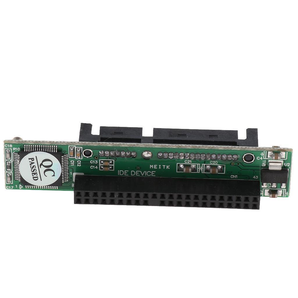 2.5 Inch IDE to SATA To 44 Pin IDE Female Card Adapter Converter For HDD SSD