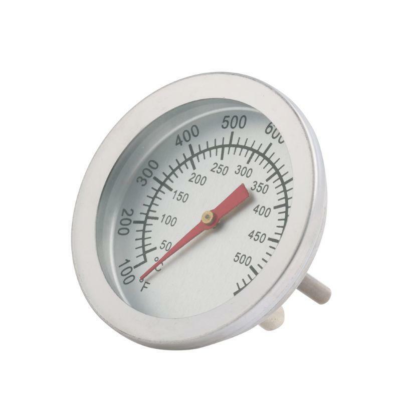 Stainless Steel Barbecue BBQ Smoker Grill 50-500? Thermometer Temperature Gauge
