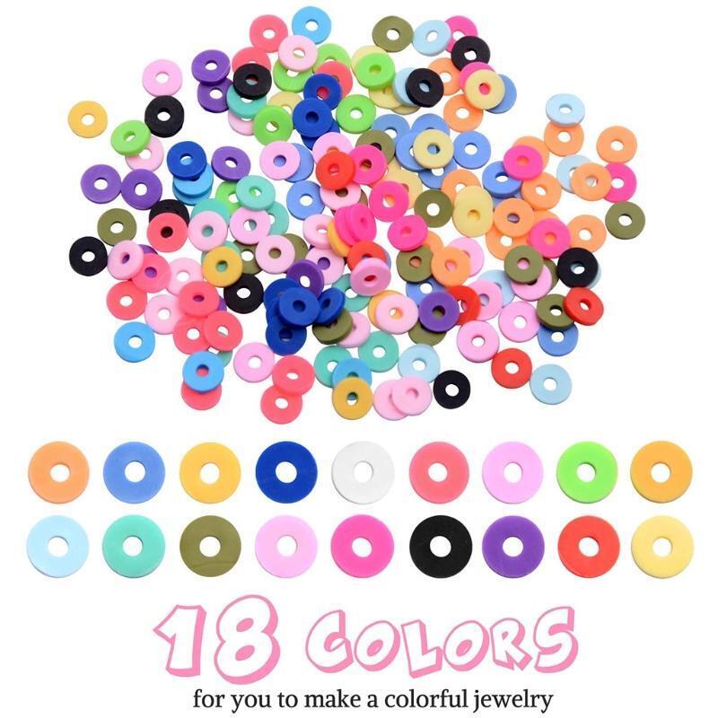 Loose Spacer Beads Necklace Earrings Diy Craft Kit with Decorative Accessories