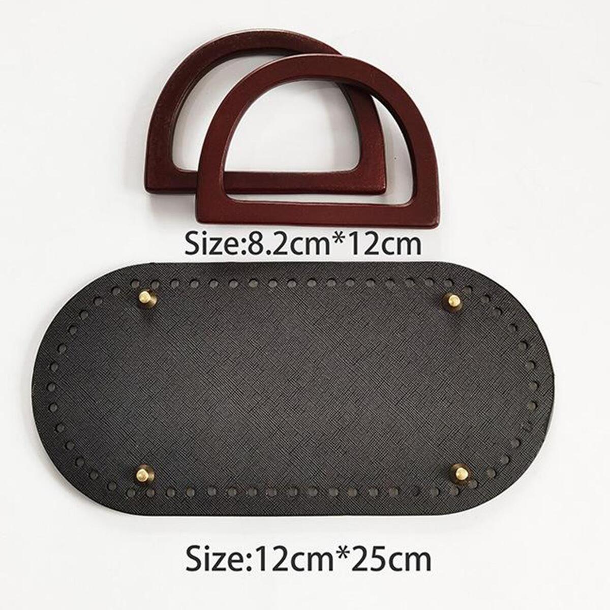 4Pcs DIY Crochet Bag Bottom Mat Pad Pet Bags Insert Tote Bag Making Supplies