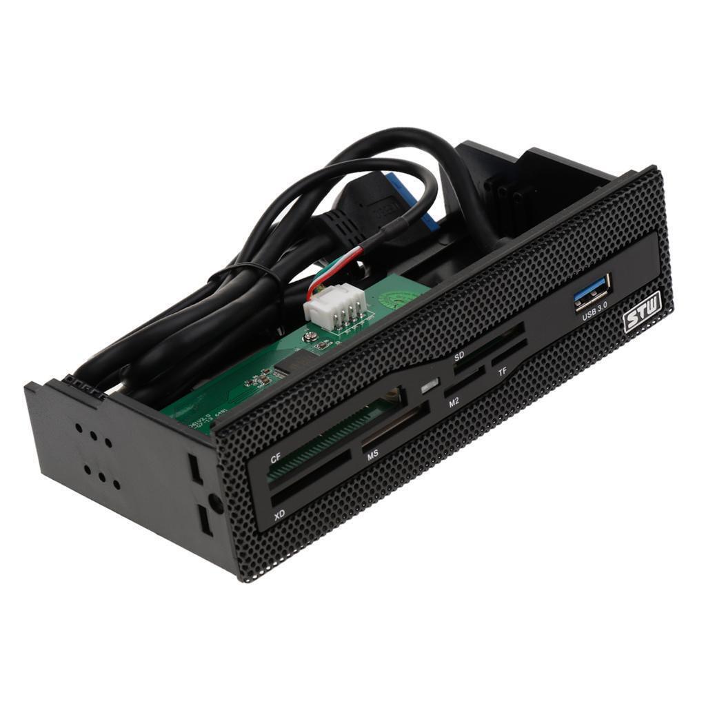5.25'' USB3.0 Power Desktops Case Front Driver Panel Internal Card Reader