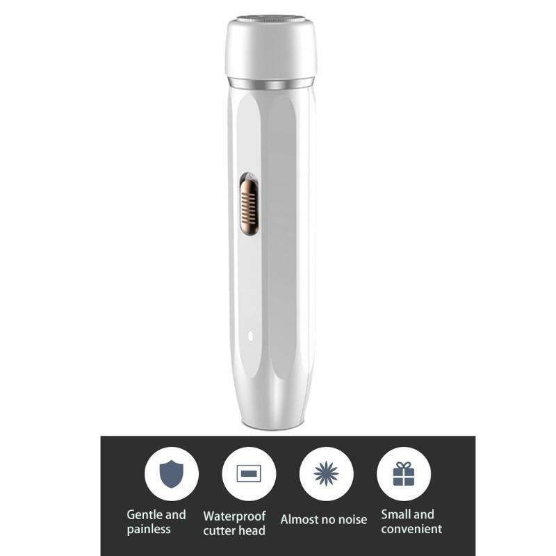 Mini Electric Epilator Women Lipstick Shape Shaver Lady Hair Remover Waterproof
