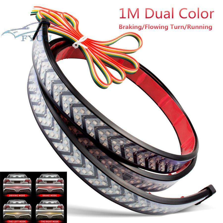 40'' Truck Tailgate Strip Light Bar W/Scanning Flowing Brake Turn Signal Driving